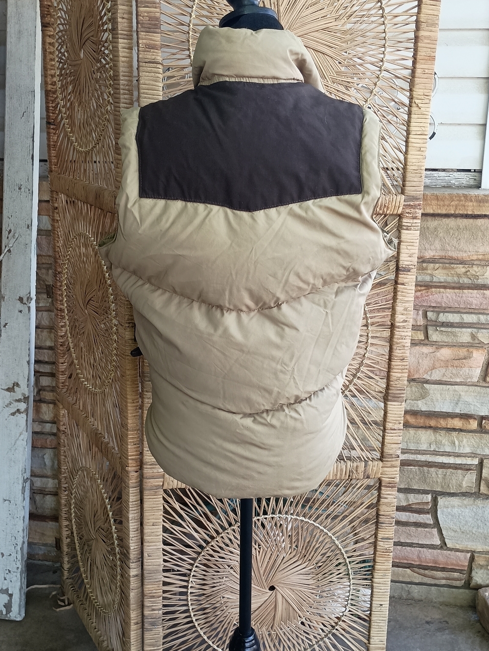 Vintage 70'S SCHOTT Western Down Vest_36 - Picture 4 of 8